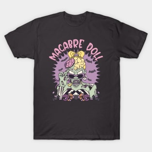 Macabre Doll Zombie Girl T-Shirt